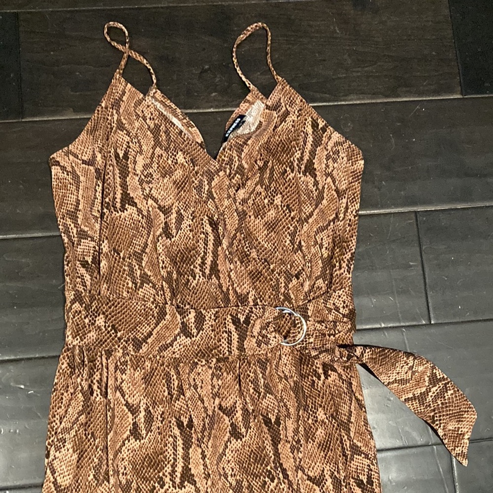 Express Snake Print Jumpsuit - image 2